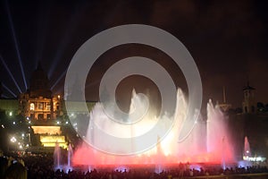 Font MÃÂ gica - Barcelona fountains photo